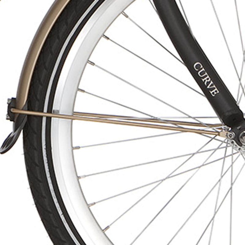 Alpina Fender Rod per 26 curve Matt oro