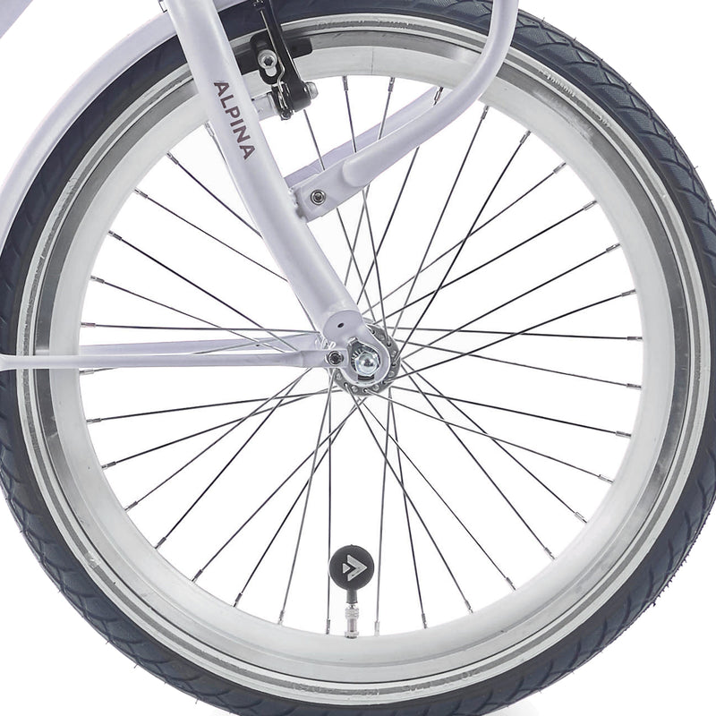 Alpina Voorwiel 20 Hlqc Ocean Clubb Silver Zink SPK