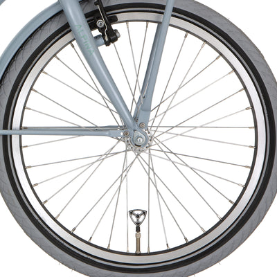 Alpina Voorwiel 20 HLQ-10A-1 Black Zink Spk