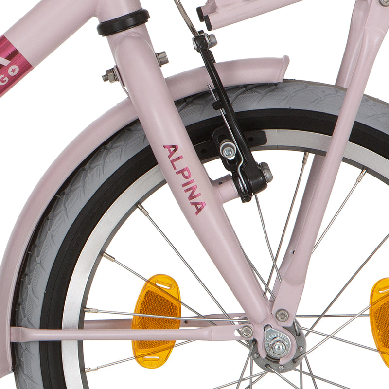 FORK ALPINA 16 Cargo M Pearl Pink Matt