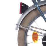 Alpina spatbord set + stang 16 cargo silver matt - afbeelding 2