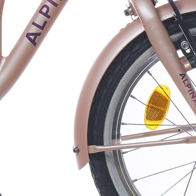 Alpina Fender Set + Rod 16 Ocean Misty Pink Matt