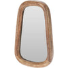 Home styling spiegel hout 25cm
