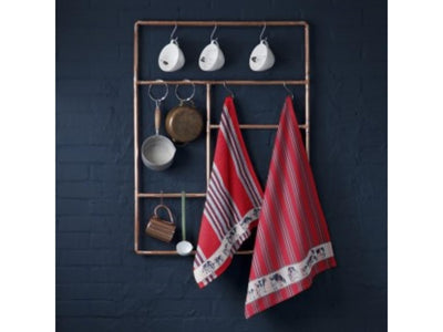 Ddddd strofinaccio frisone rosso 60x65 cm 6 pz