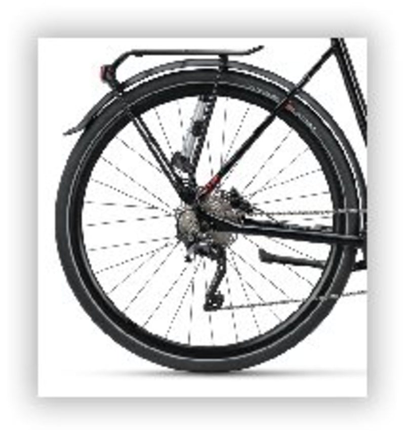 Ruota posteriore Koga _32g. mozzo deore con bordo nero