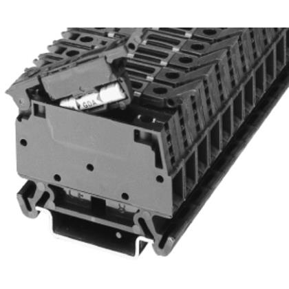 Abrazadera de carril Allen-Bradley 4mm con abrazadera para fusible 5x20