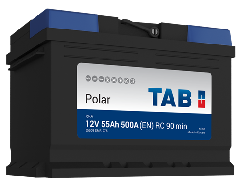 Dynac tab accu 12v 55ah