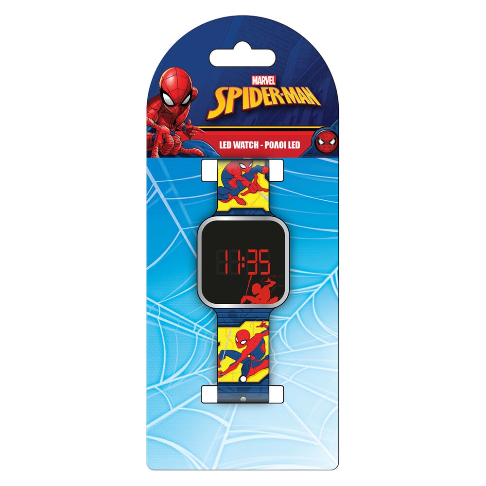 Reloj led para niños spiderman (000508448)