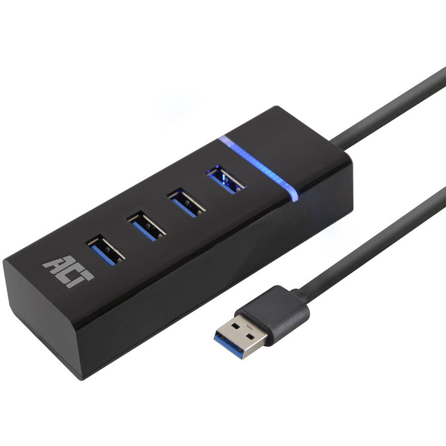 Connettività ACT AC6300 USB Hub USB 3.2 Gen 1 con 4 porte USB-A