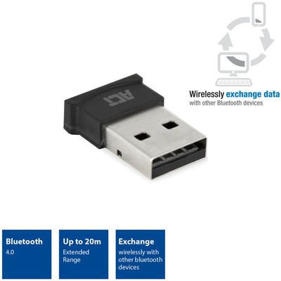 Conectividad ACT Adaptador Bluetooth USB