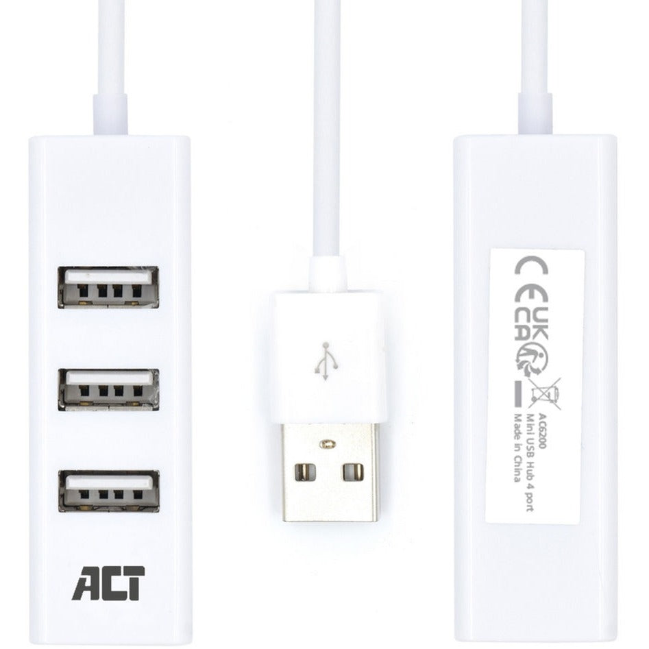 ACT Conectividad USB Hub 4 Puerto