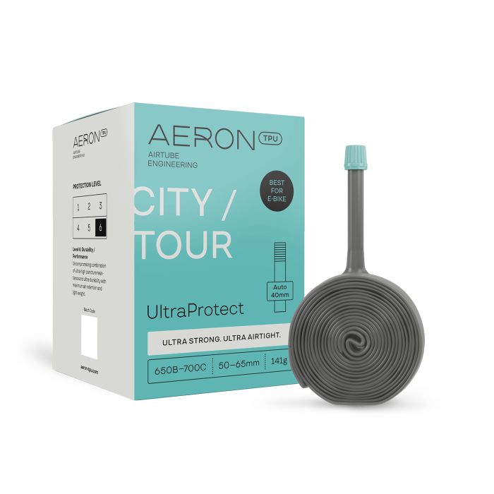 Cámara de aire Aeron city tour ultraprotect 27.5 28 tpu