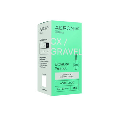 Aeron cx gravel extralite protect 27.5 28 tpu inner tube