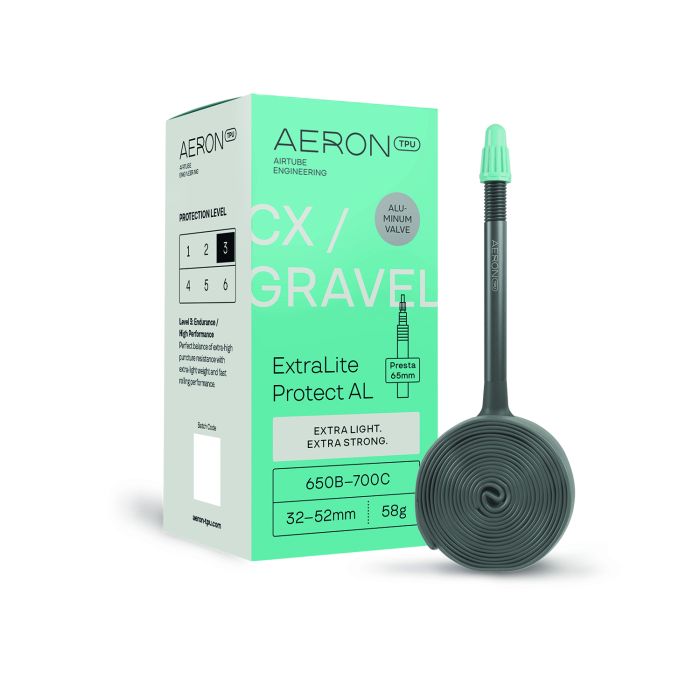 Aeron tpu aeron tpu cx gravel - extralite protect al 32-52 válvula presta 65 650b - 700c