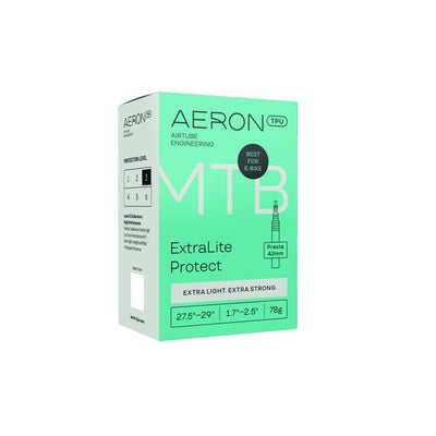 Cámara de aire aeron mtb extralite protect 27.5 29 tpu