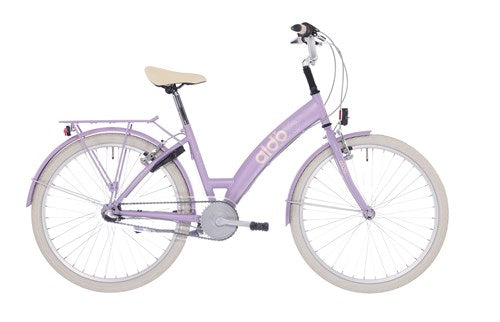 Bicicletta ALDO da 24 pollici in bicicletta 3v Sweet Lavendel