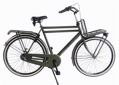 Aldo 28 inch opafiets cargo 3v 50cm leger groen