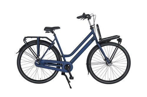 Aldo 28 inch fiets alu sorento ds57 7v handrem jeans blauw