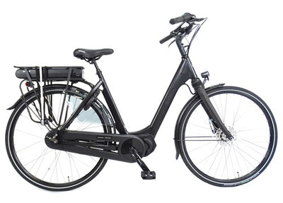 ALDO 28 pollici e-bike Sottovento 55cm Matt Black 418W. Passi