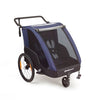 PoliSport Children's Trailer con kit de senderismo azul