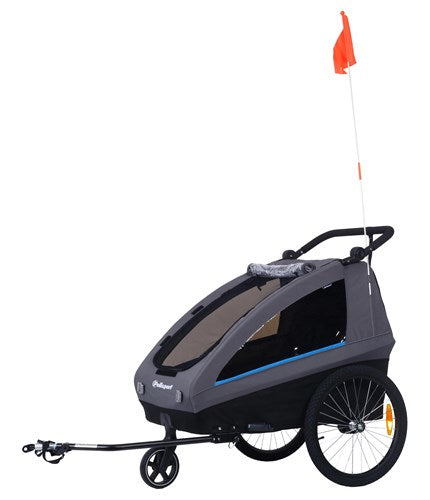 Remolque infantil Polisport 20 pulgadas con 3ª rueda