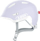 Abus fietshelm smiley 3.0 ace led pure lavender m - 50-55 cm - paars - geschikt voor gebruik op kinderfietsen - 250 g
