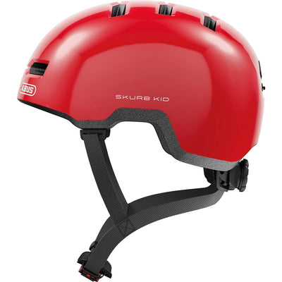 Abus Helm Skurb Kid brillante Rojo M 50-55 cm