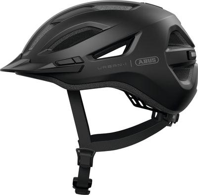 Casco abus urban-i 4.0 lr terciopelo negro xl 60-64cm