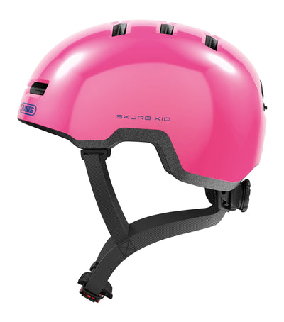 Abus skurb kid - bicycle helmet - children shiny pink m (50 - 55 cm)