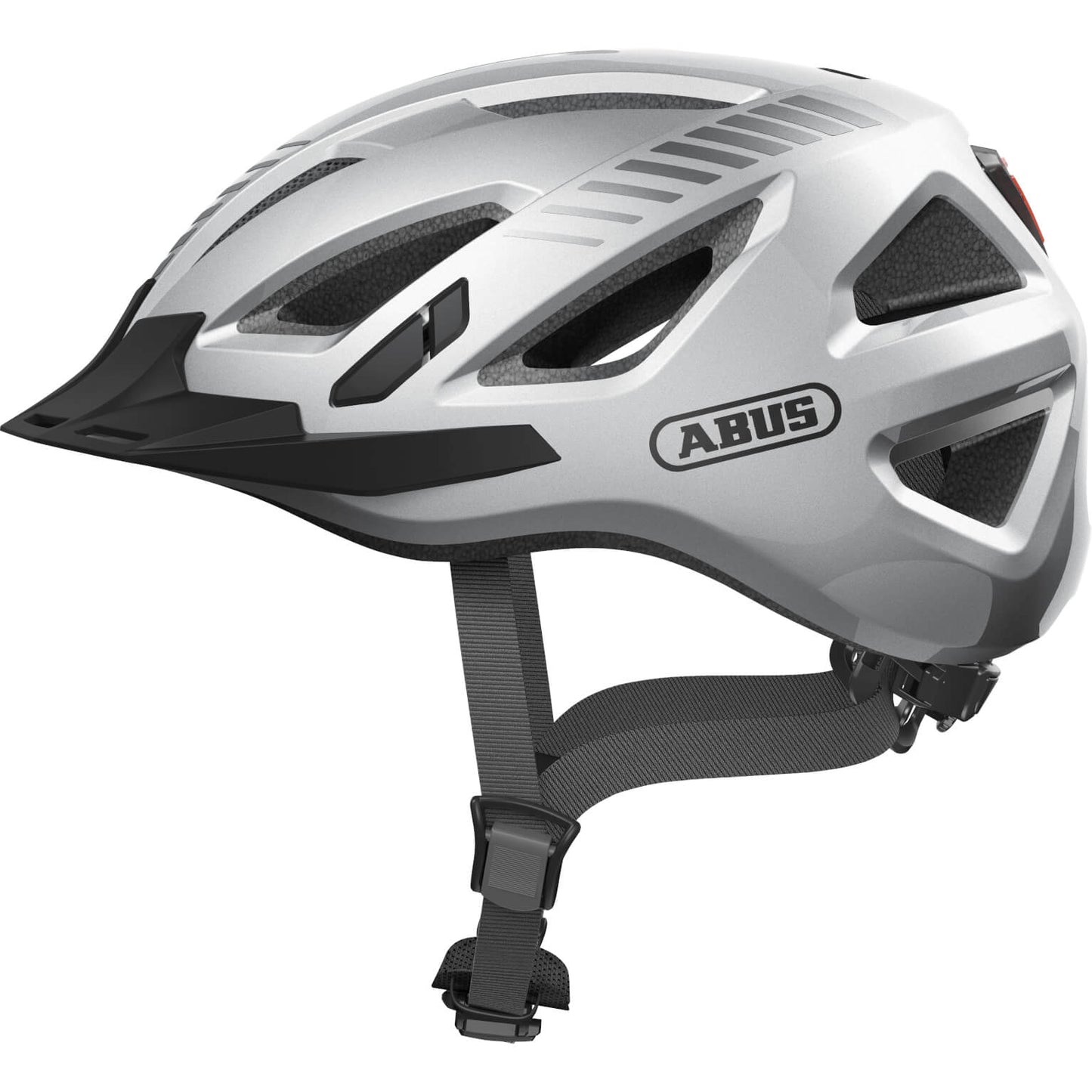 Abus helm Urban-I 3.0 signal Zilver M 52-58cm