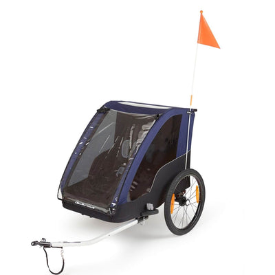 PoliSport Bicycle Cart Duo - Azul - 117x86x94cm