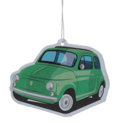 Pepermunt - retro groene fiat 500 luchtverfrisser