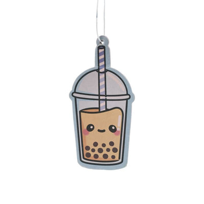 Vanilla Foodiemals Boba de Bubble Tea Air Throwerser