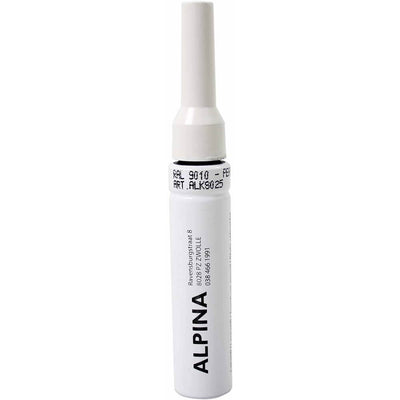 Alpina LakStift White Pearl Pure Bianco Ral9010