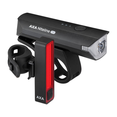 Axa verlichtingsset niteline 550 550lux usb-c