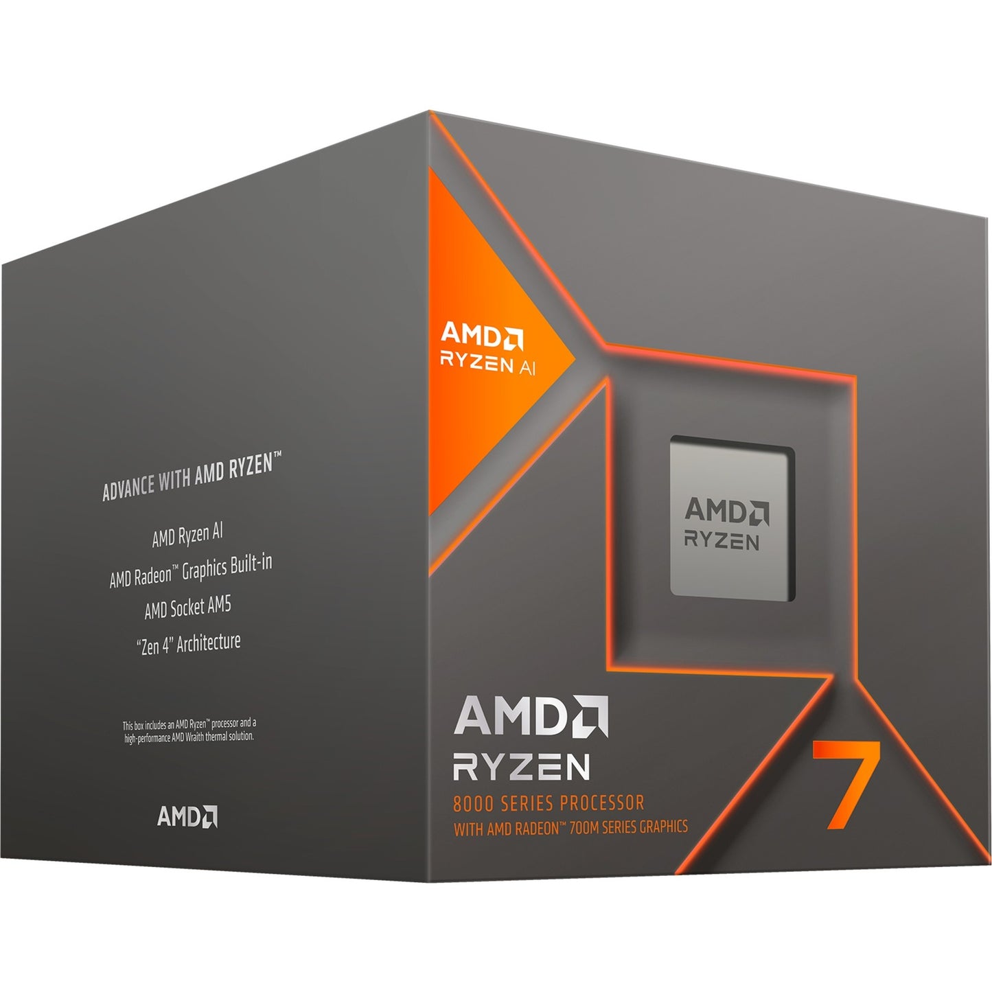 AMD Ryzen 7 8700G, 4.2 GHz (5.1 GHz Turbo Boost)