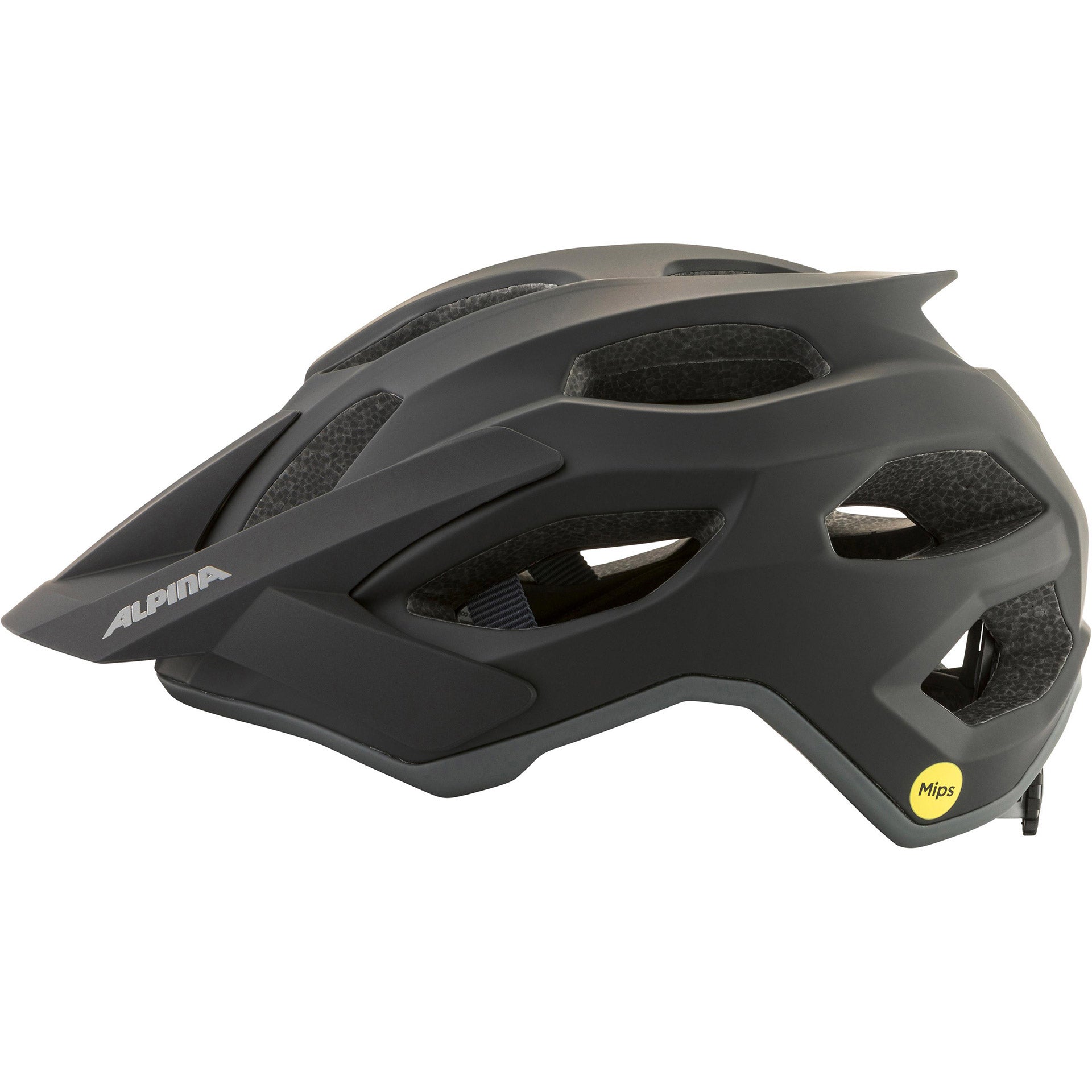 Casco mtb Olympic Sportswear Alpina Sports Apax Mips 57-62 Nero Opaco