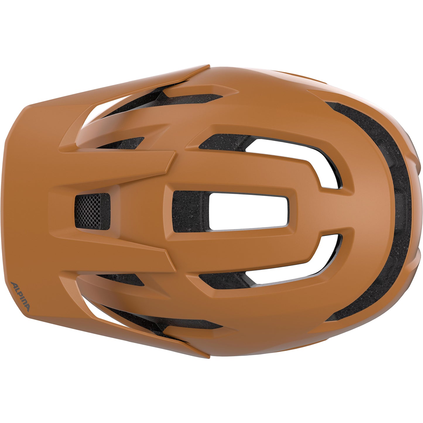 Ropa deportiva olímpica alpina sports mtb casco taunus 52-56 marrón mate