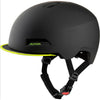 Casco urbano sportivo Alpina brooklyn 57-61 nero opaco giallo