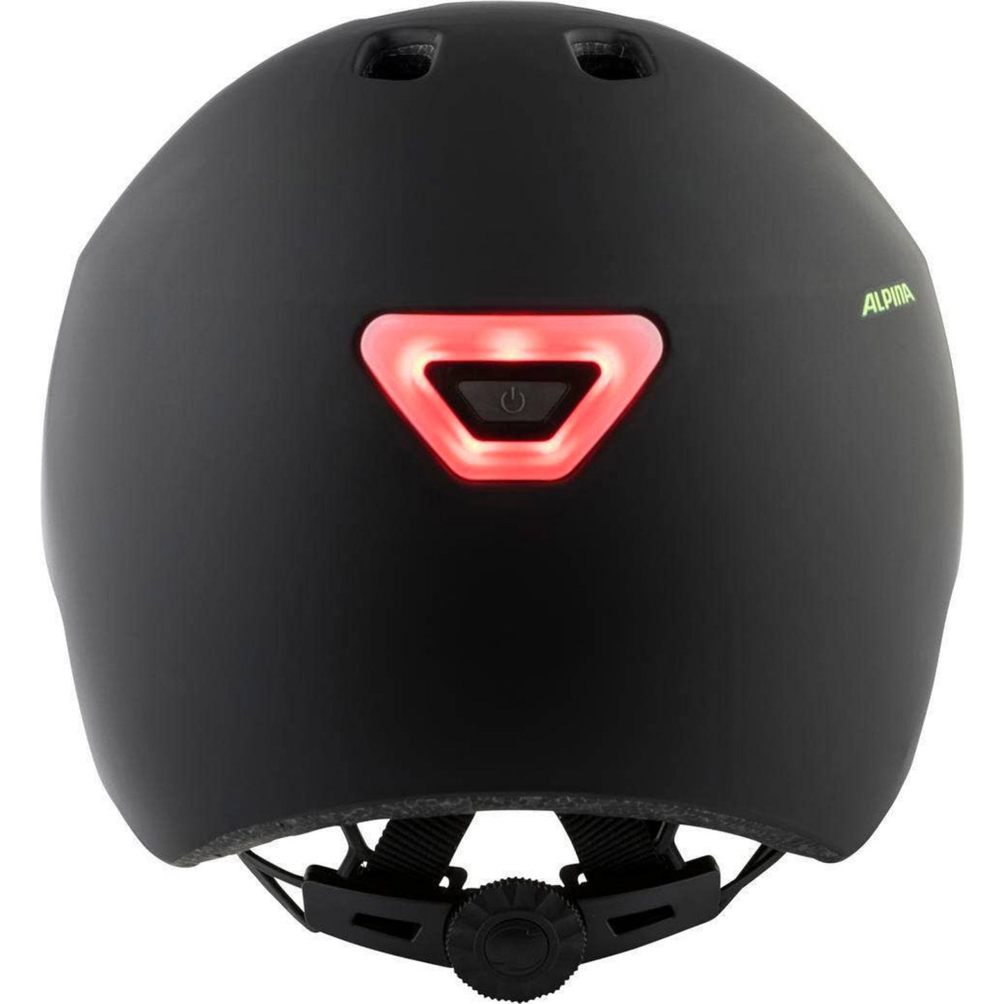 Casco urbano sportivo Alpina brooklyn 57-61 nero opaco giallo