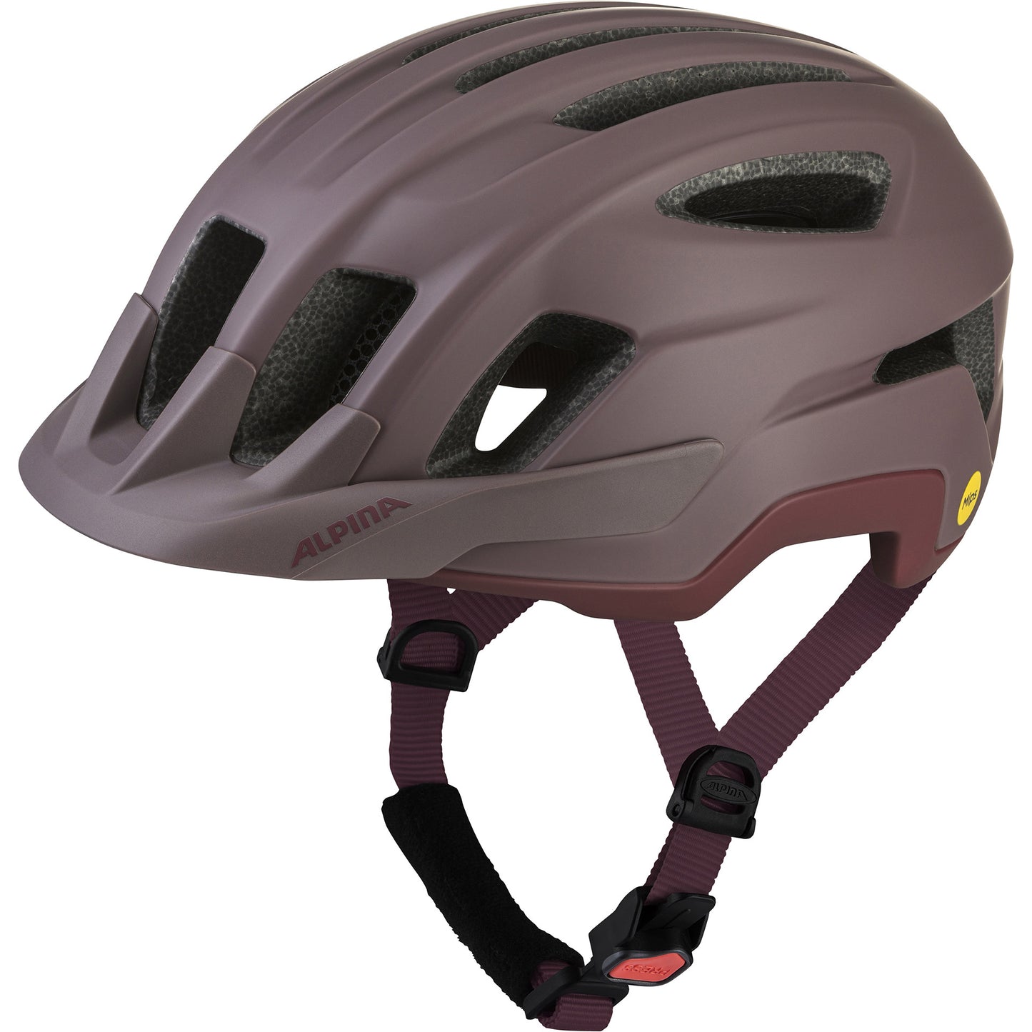 Ropa deportiva olímpica alpina sports tour casco paranus mips 52-56 marrón mate
