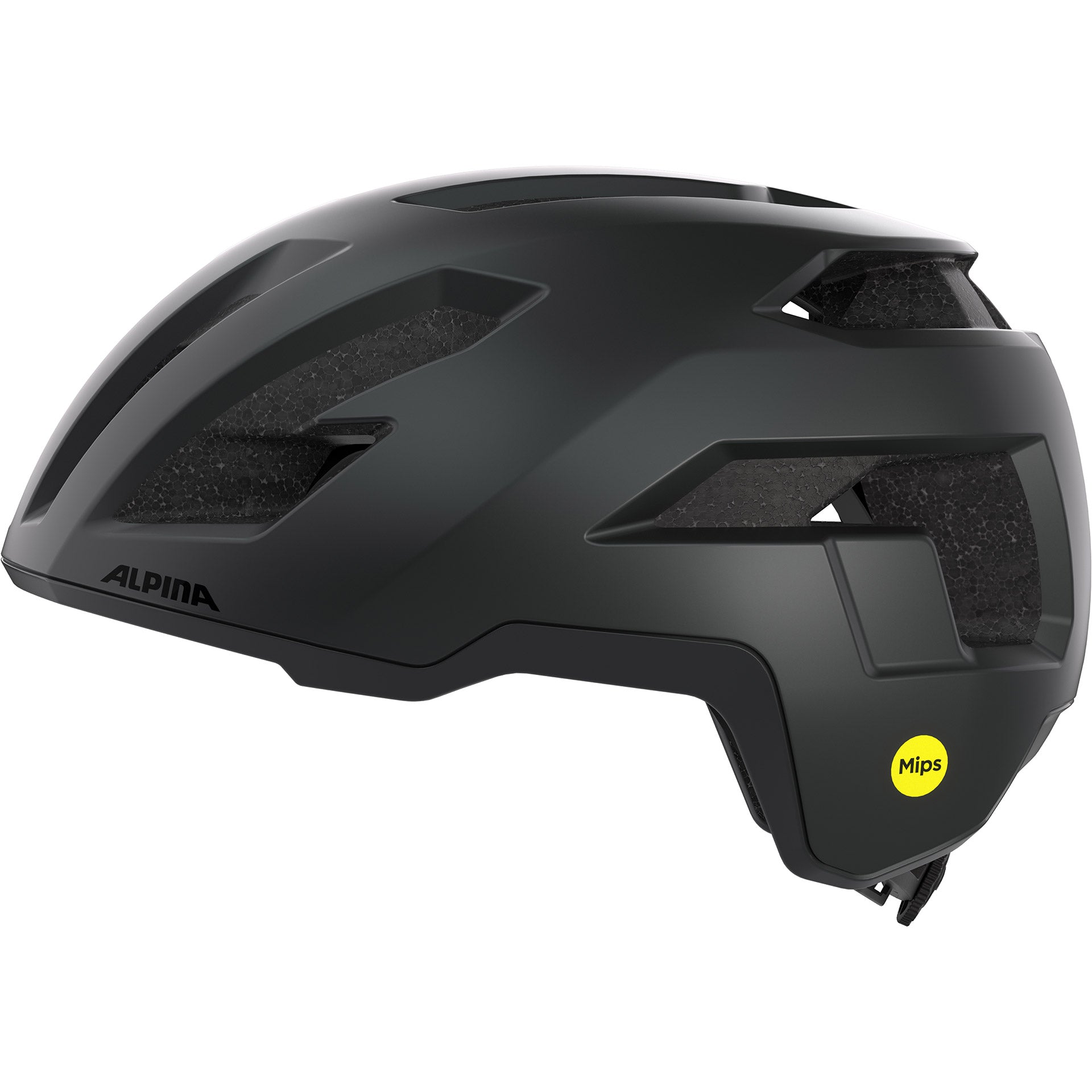 Olympic sportswear alpina sports tour helm taunus gravel mips 55-59 mat zwart