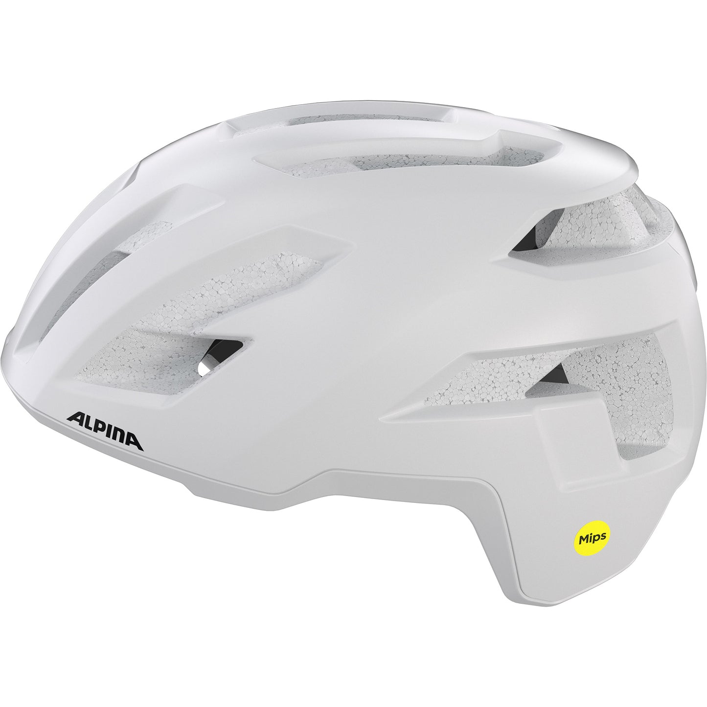 Olympic sportswear alpina sports tour helmet taunus gravel mips 52-56 matt white