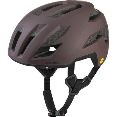 Casco Olympic Sportswear Alpina Sports Tour Taunus Gravel Mips 55-59 Marrone Scuro Opaco
