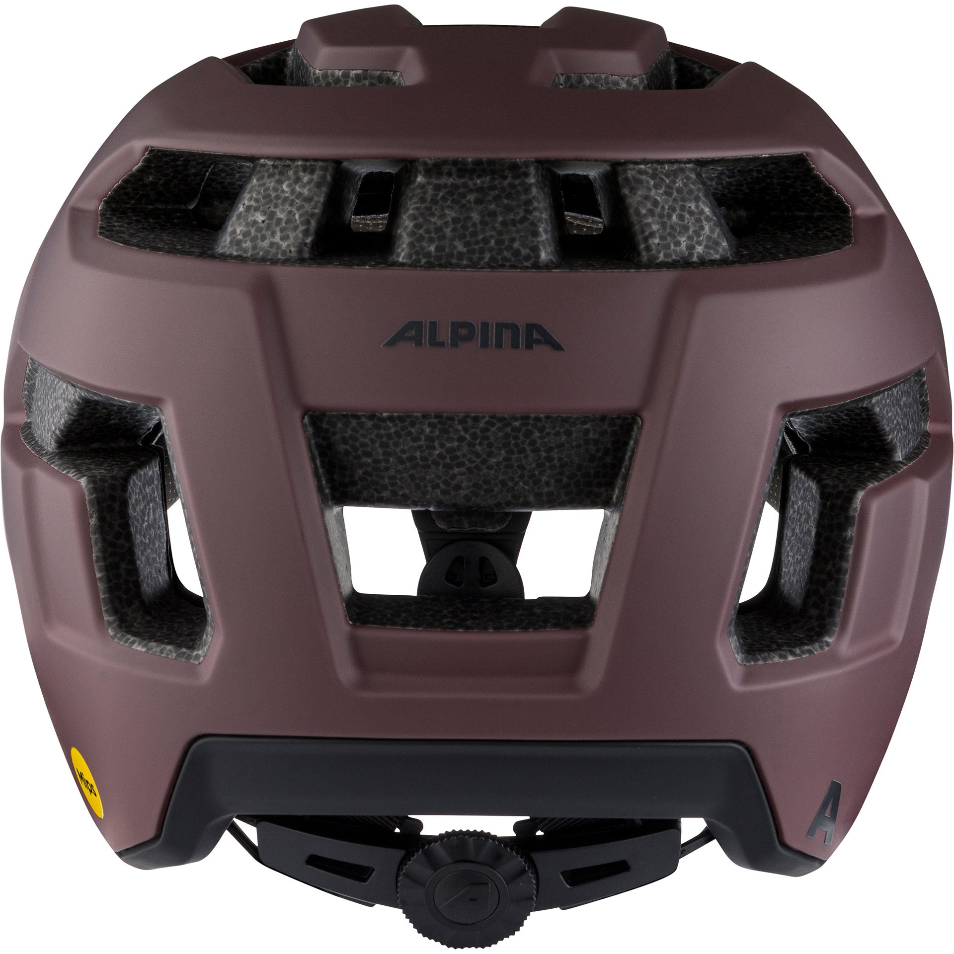 Olympic sportswear alpina sports tour helm taunus gravel mips 55-59 mat donkerbr