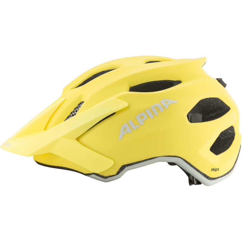 Ropa deportiva olímpica alpina sports casco infantil apax jr. mips 51-56 amarillo mate