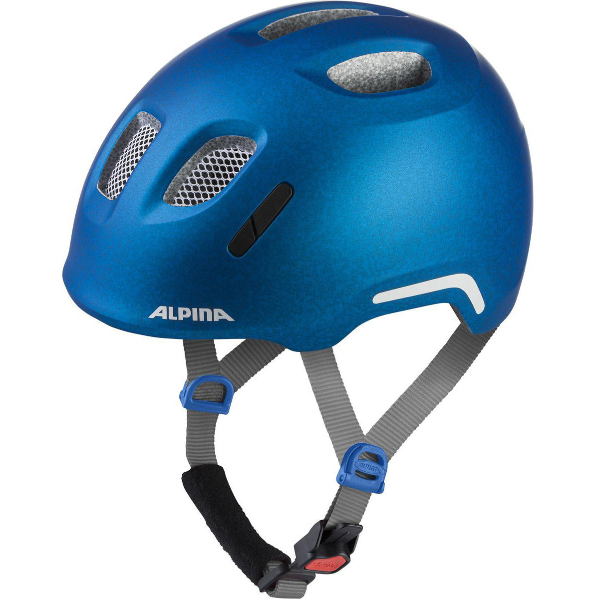 Olympic sportswear alpina sports kinderhelm ximo 2 flash blue 45-49 mat