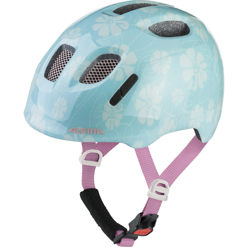 Olympic sportswear alpina sports kinderhelm ximo 2 aqua rose flower 45-49 glans