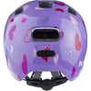 Olympic Sportswear Alpina Sports casco per bambini Ximo 2 Purple Hearts 45-49 Gloss