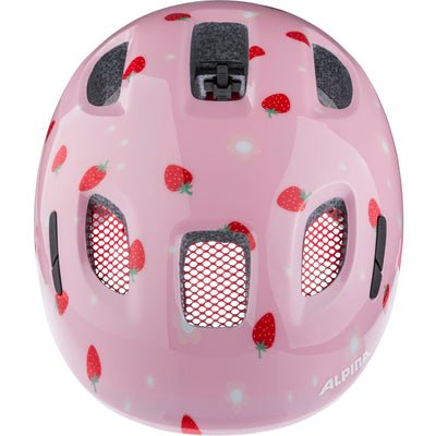Abbigliamento sportivo olimpico Alpina Sports casco per bambini Ximo 2 fragola 45-49 lucido